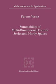 Summability of Multi-Dimensional Fourier Series and Hardy Spaces