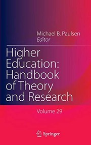 Higher Education : Handbook of Theory and Research
