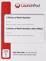 LaunchPad for A History of World Societies and A History of World Societies, Value Edition