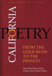 California poetry