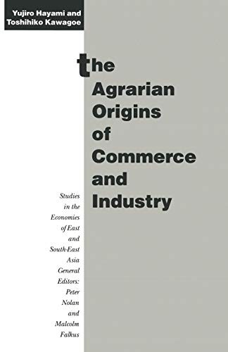 The agrarian origins of commerce and industry