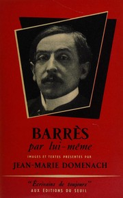 Barrès par lui-même