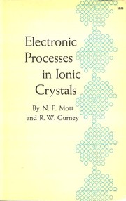Electronic processes in ionic crystals