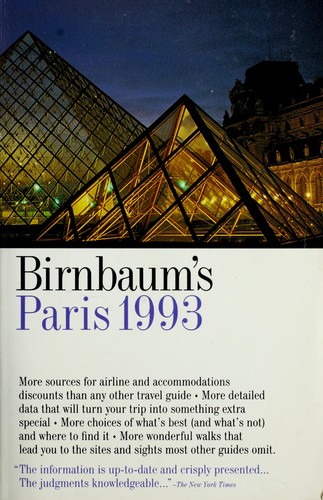 Birnbaum's Paris 1993