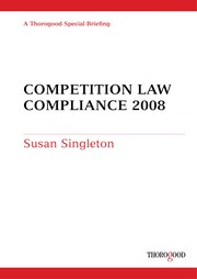 Competition law compliance 2008