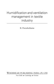 Humidification and ventilation management in textile industry