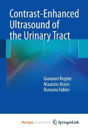 Contrast-Enhanced Ultrasound of the Urinary Tract