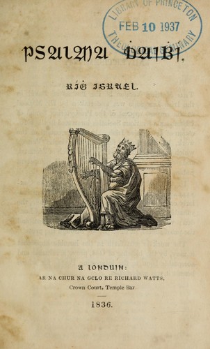 The Psalms of David in the Irish language