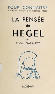 La Pensée de Hegel