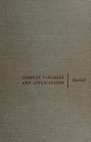 Complex variables and applications