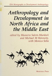 Anthropology and development in North Africa and the Middle East
