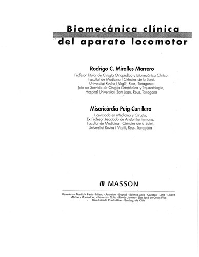 Biomeca nica cli nica del aparato locomotor