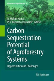 Carbon sequestration potential of agroforestry systems