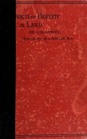 The origin of property in land