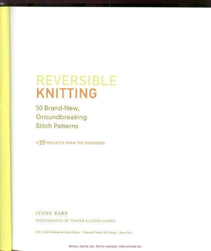 Reversible knitting