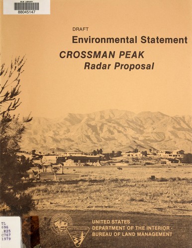 Crossman Peak radar proposal
