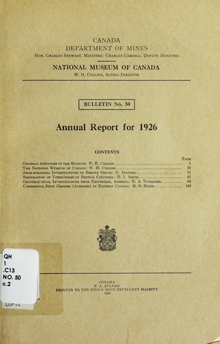 Annual report for 1926