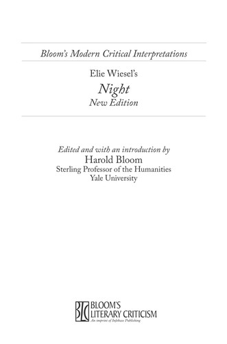 Elie Wiesel's Night