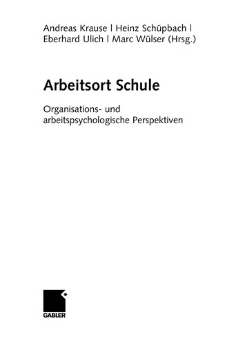 Arbeitsort Schule
