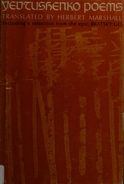 Yevtushenko Poems