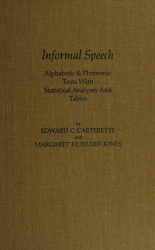 Informal speech