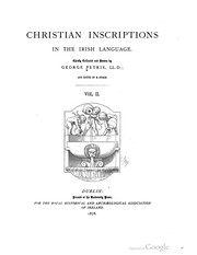 Christian inscriptions in the Irish language