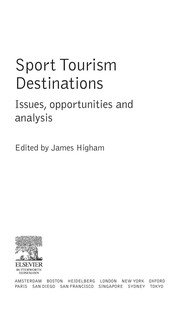 Sport tourism destinations