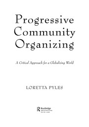 Progressive community organizing