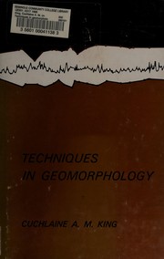 Techniques in Geomorphology