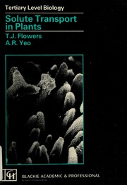 Solute transport in plants