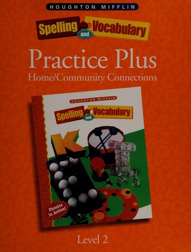 Houghton Mifflin spelling and vocabulary