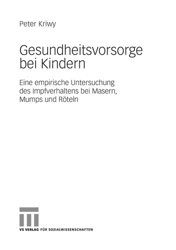 Gesundheitsvorsorge bei Kindern