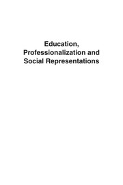 Education, professionalization and social representations