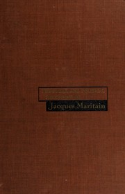 The social and political philosophy of Jacques Maritain