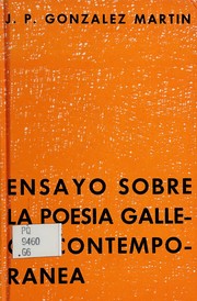 Ensayo sobre la poesía gallega contemporánea