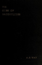 The odes of Bacchylides in English verse