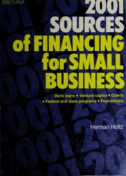 2001 sources of financing for small business