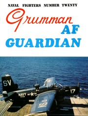 Naval Fighters Number Twenty Grumman Af Guardian