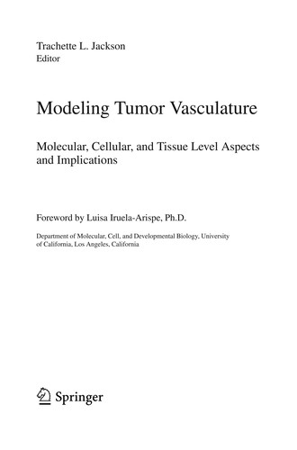 Modeling tumor vasculature
