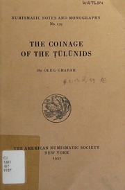 The coinage of the Ṭūlūnids