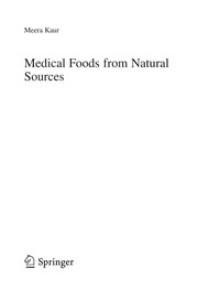 Medical foods from natural sources