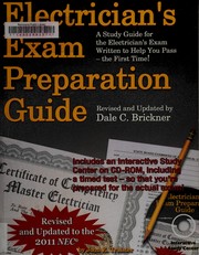 Electrician's exam preparation guide