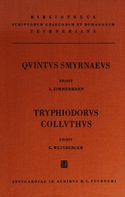 Posthomericorum libri 14