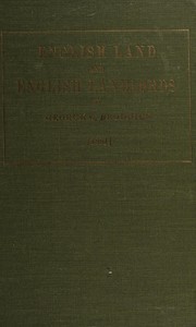English land and English landlords