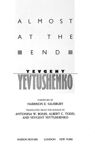 Almost at the end