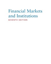 Financial markets and institutions