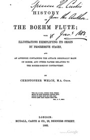History of the Boehm flute