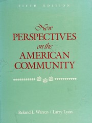 New perspectives on the American community