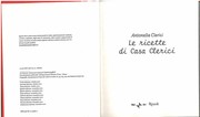 Le ricette di casa Clerici