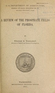 A review of the phosphate fields of Florida